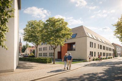 Apolda Wettbewerb zum Neubau einer altengerechten Wohnanlage