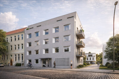 Berlin – Heinersdorf _ Generationshaus mit Gartenhäusern